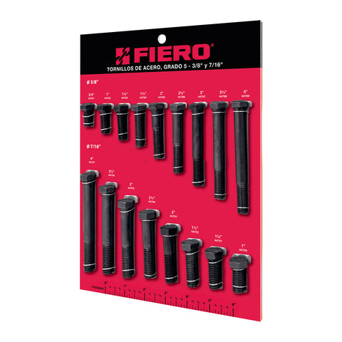 Exhibidor FIERO de tornillos #2, grado 5 | EXF-TORA-2 | 55699