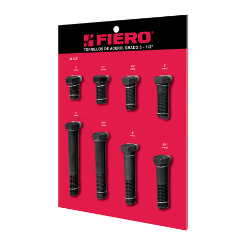 Exhibidor FIERO de tornillos #3, grado 5 | EXF-TORA-3 | 55700