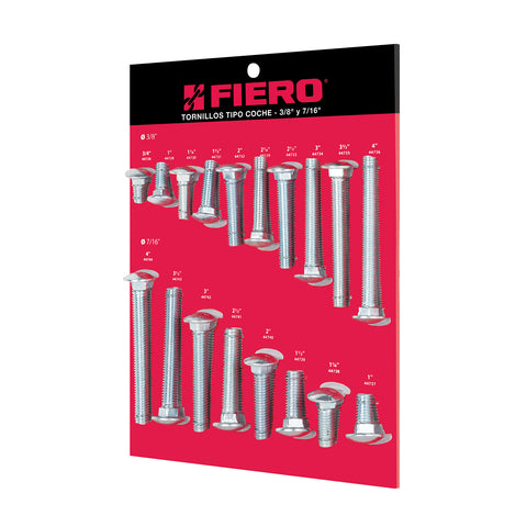 Exhibidor FIERO de tornillos #2, tipo coche | EXF-TORC-2 | 55702