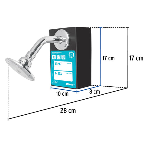 Exhibidor con regadera R-504, FOSET | EX-R-504 | 55707