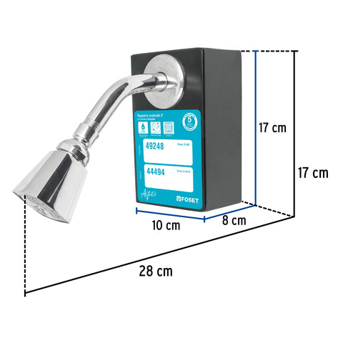 Exhibidor con regadera R-501, FOSET | EX-R-501 | 55708
