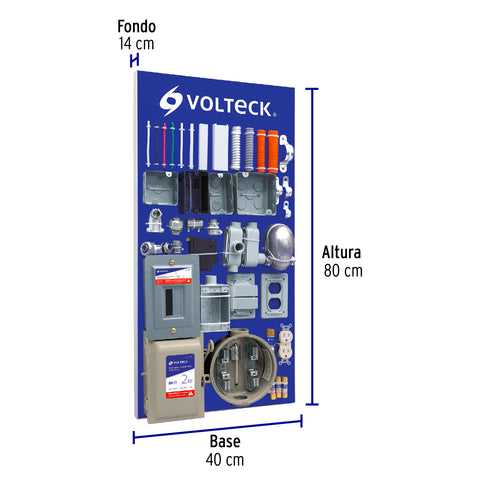 Exhibidor de conexiones Volteck | EX-COX-VK | 55884