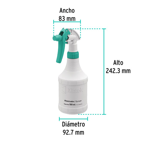 Atomizador de 1/2 litro, KLINTEK | ATO-50 | 55937