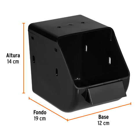 Gaveta plástica para organizar, negra, Truper | VITRO-G | 55950