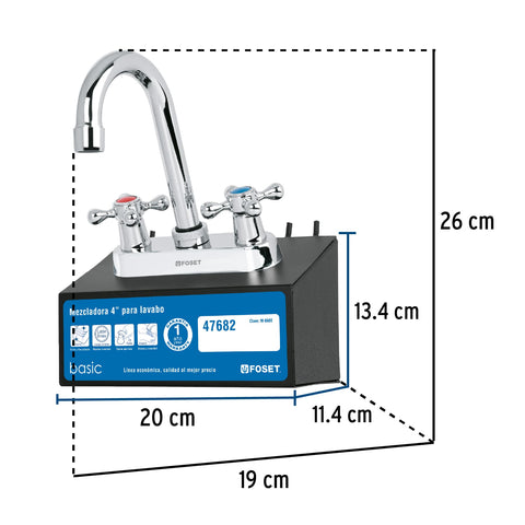 Exhibidor con mezcladora M-060E, FOSET | EX-M-060E | 55967