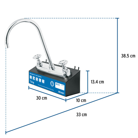 Exhibidor con mezcladora TBF-81, FOSET | EX-TBF-81 | 55993