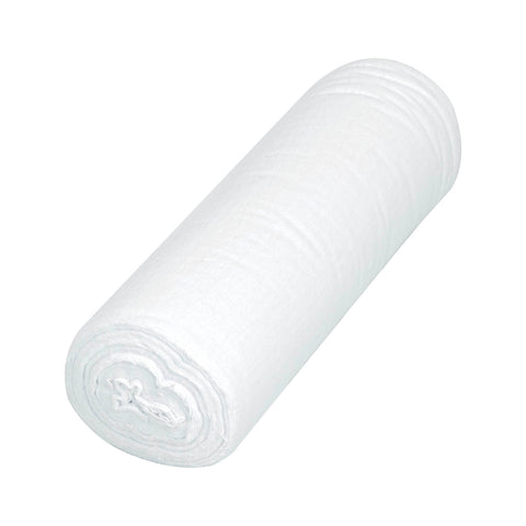 Rollo de 25 m de franela blanca de algodón, KLINTEK | FRA-25B | 56023