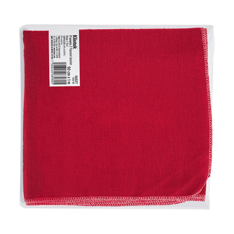 Franela roja de algodón de 1 m, KLINTEK | FRA-1R | 56027