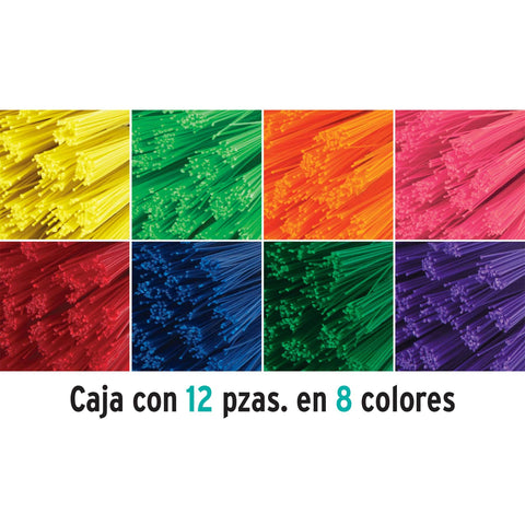 Cepillo tipo italiano de plástico, KLINTEK | CELI-45 | 57009