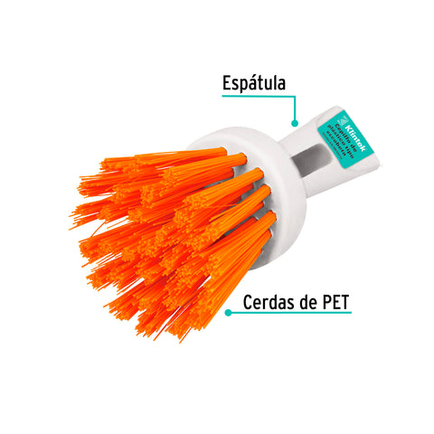 Cepillo tipo escobeta de plástico, KLINTEK | CELI-10 | 57010