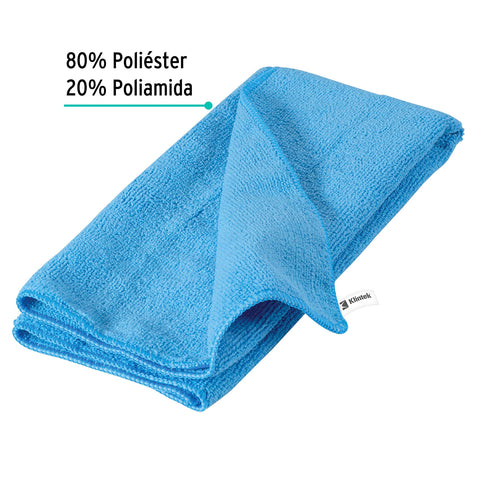 Toalla de microfibra de 40 X 60 cm, KLINTEK | MIC-60 | 57028