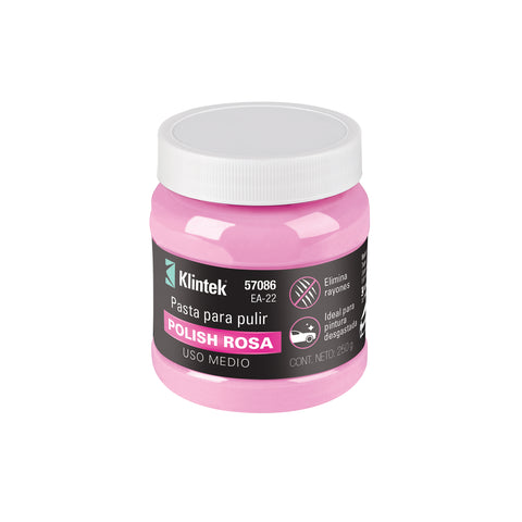 Polish rosa en pasta para auto, 250 g, uso medio, KLINTEK | EA-22 | 57086