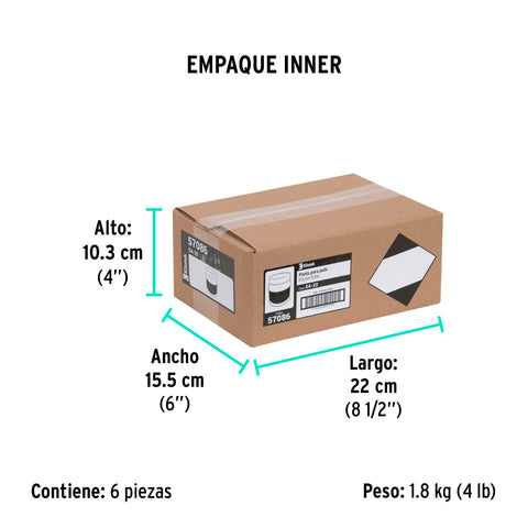 Polish rosa en pasta para auto, 250 g, uso medio, KLINTEK | EA-22 | 57086