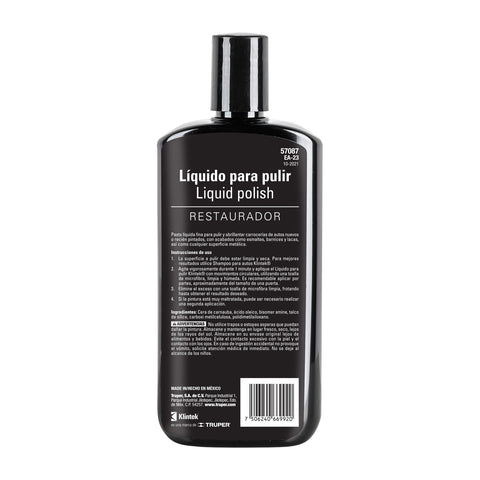 Polish líquido para auto, 473 ml, KLINTEK | EA-23 | 57087