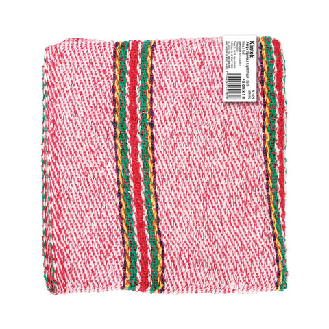 Jerga sarga ligera de 1 m x 48 cm roja, KLINTEK | JER-1RL | 57105