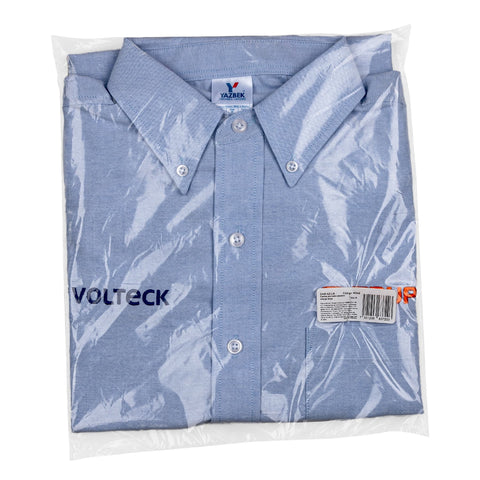 Camisa manga larga para hombre, azul, M, Truper | CAM-AZ-LM | 60345