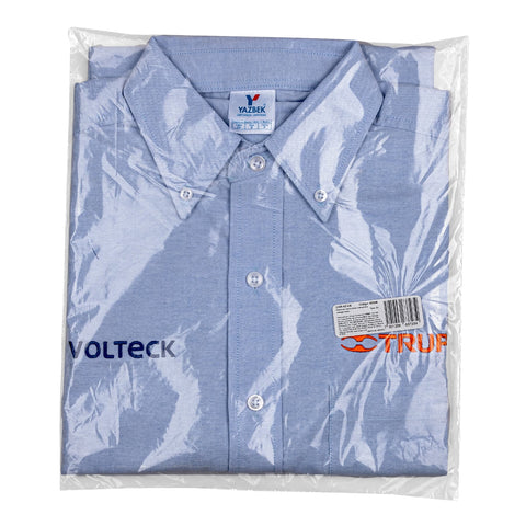 Camisa manga corta para hombre, azul, CH, Truper | CAM-AZ-CS | 60348