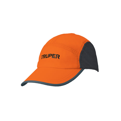 Gorra color naranja, 100% poliéster, Truper | GORT-N | 60438