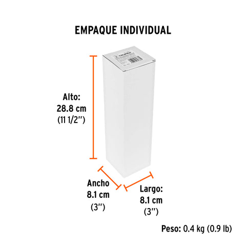 Termo de acero inoxidable, 700 ml, TRUPER | TERMO-07A | 62126