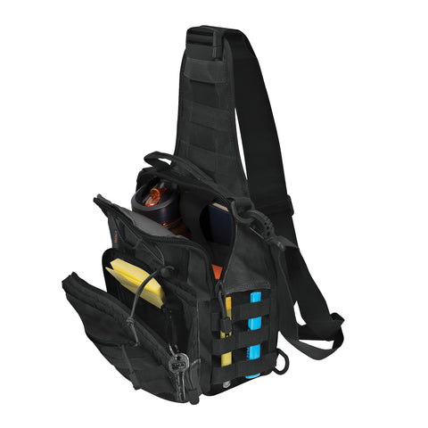Mochila táctica multiusos negra, Truper | MOLTA-N | 67022