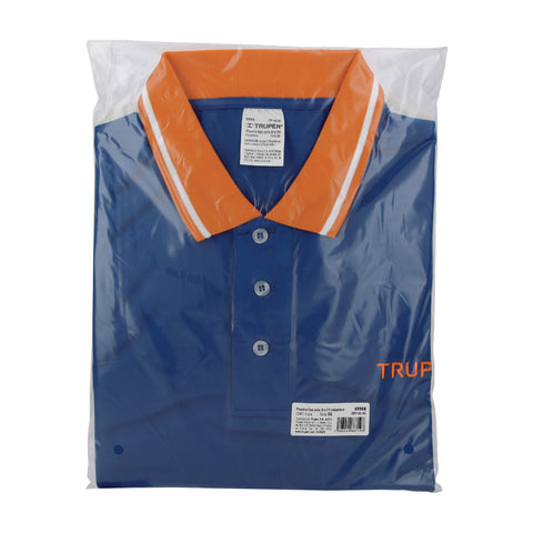 Playera polo performance para hombre, azul, EG, Truper | DRY-AC-XG | 69968