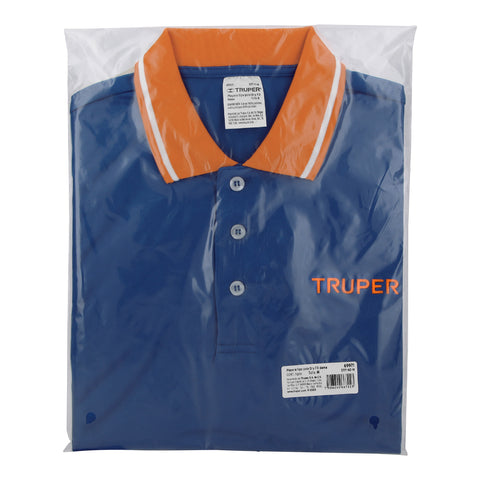 Playera polo performance para mujer, azul, M, Truper | DRY-AD-M | 69971