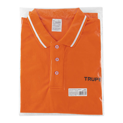 Playera polo performance para hombre, naranja, EG, Truper | DRY-NC-XG | 69984
