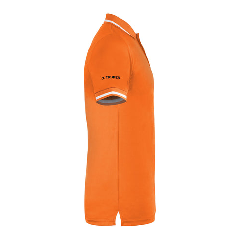 Playera polo performance para hombre, naranja, EG, Truper | DRY-NC-XG | 69984