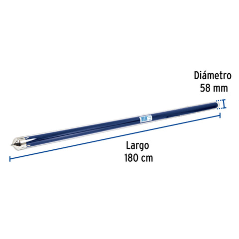 Caja c/10 tubos p/calentador solar CALE-10S, FOSET | CALE-10S-2 | 47663