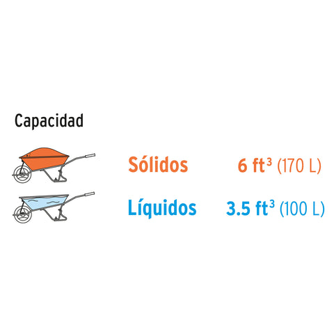 Concha metálica para carretilla CAT- 60X, TRUPER EXPERT | CO-60X | 102994