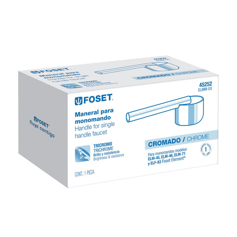Maneral de palanca para monomando de lavabo, cromo, ELEMENT | ELMM-05 | 45252