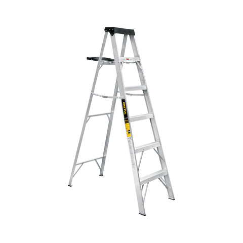 Escalera de tijera tipo III 5 escalones y bandeja, PRETUL | EST-35P | 20688