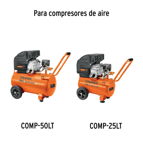 Válvula reguladora para compresores 25/50L, Truper | R29-COMP-25/50L | 19327