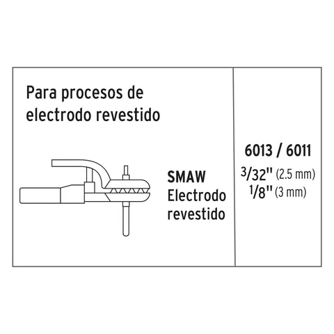 Soldadora arco eléctrico, corriente alterna 90 A, Truper | SOT-100 | 14350