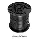 CABCO-6500 | Metro de cable coaxial RG6 en carrete de 500 m, Volteck