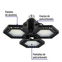 ABA-700L | Luminario de LED 65 W, aluminio con 3 paneles abatibles