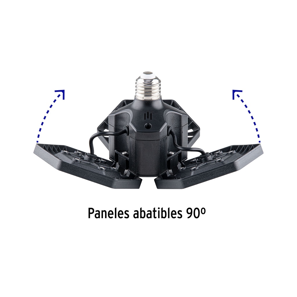 ABA-700L | Luminario de LED 65 W, aluminio con 3 paneles abatibles