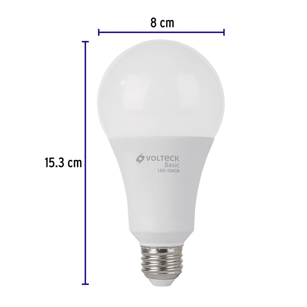 LED-150CB | Lámpara LED A25 18 W (equiv. 125 W), luz cálida, caja, Basic