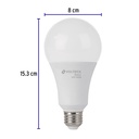 LED-150CB | Lámpara LED A25 18 W (equiv. 125 W), luz cálida, caja, Basic