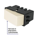 APSE-3BI | Interruptor de 3 vías, marfil, línea Volteck Basic