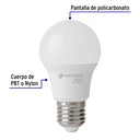 LED-40FBX4 | Pack de 4 lámparas LED A19 6 W (equiv. 40 W), luz de día
