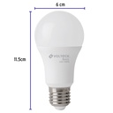 LED-100FBX4 | Pack de 4 lámparas LED A19 14 W (equiv. 75 W), luz de día