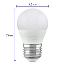 LED-30GFB | Lámpara LED G45 3 W (equiv. 25 W), luz de día, caja, Basic