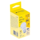 LED-30GCB | Lámpara LED G45 3 W (equiv. 25 W), luz cálida, caja, Basic