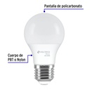 LED-40CB | Lámpara LED A19 6 W (equiv. 40 W), luz cálida, caja, Basic