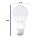 LED-75CB | Lámpara LED A19 10 W (equiv. 75 W), luz cálida, caja, Basic
