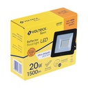 REF-401LC | Reflector ultra delgado LED 20 W luz cálida, Volteck Basic