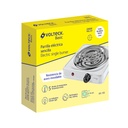 PAEL-1CP | Parrilla eléctrica 1 quemador, cuadrada, Volteck Basic
