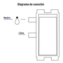 PA-APTR-B | Placa armada con 3 interruptores sencillos, Volteck Basic
