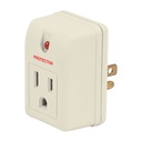 AD-270 | Adaptador con supresor de picos 270 joules, Volteck
